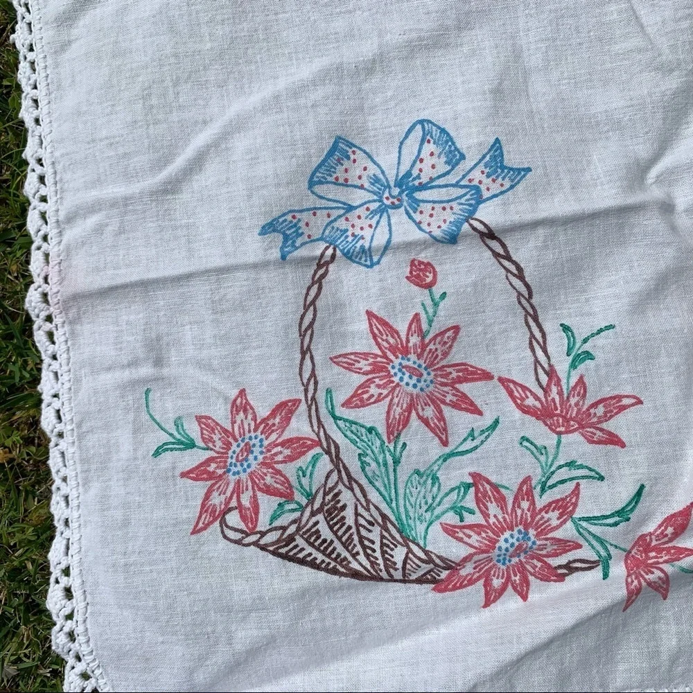 Vintage table runner